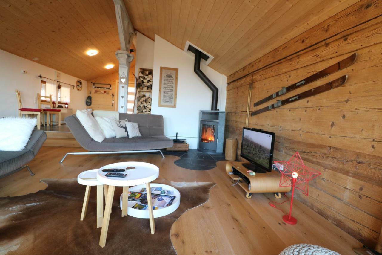 Chalet Rouge Coeur Bex Exterior foto